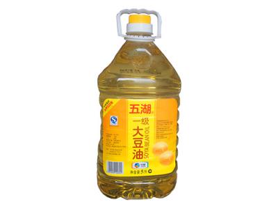 5升五湖大豆油配送